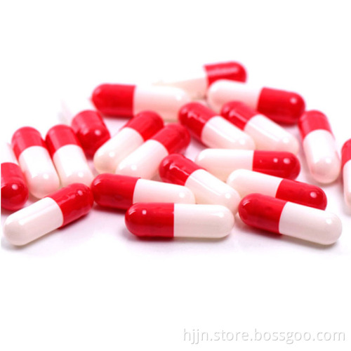Empty hard gelatin capsule shell size 0
